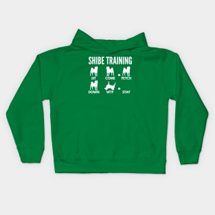 Shiba Inu Training Shibe Dog Tricks Kids Hoodie